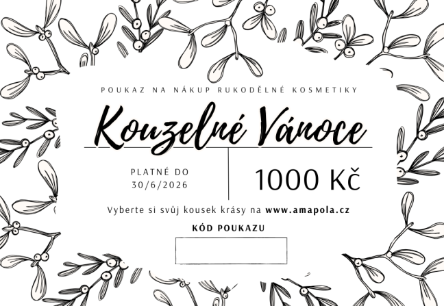 DÁRKOVÝ POUKAZ - Hodnota poukazu: 1000