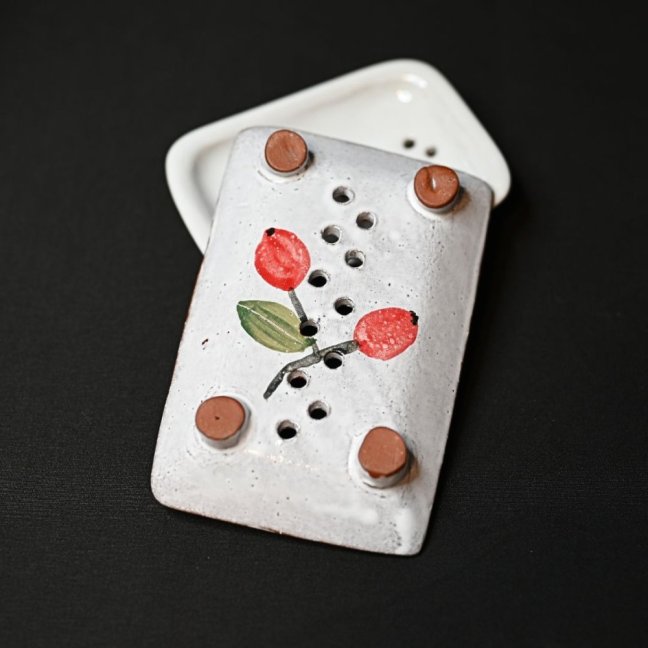 MÝDLENKA - Osoblažená - Vzor mýdlenky: Červené tulipány