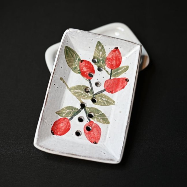 MÝDLENKA - Osoblažená - Vzor mýdlenky: Červené tulipány