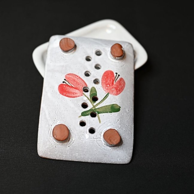 MÝDLENKA - Osoblažená - Vzor mýdlenky: Červené tulipány